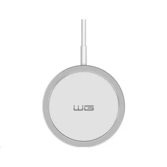 WG - Încărcător wireless FAST MAGNET 15W, rotund, alb WG - Încărcător wireless FAST MAGNET 15W, rotund, alb