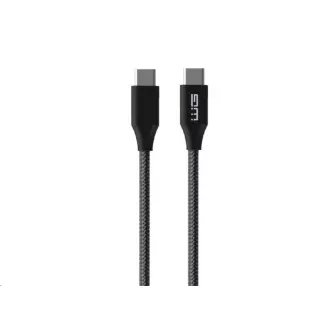 WG - Cablu de date Type-C la Type-C, 1,5 metri, 5A, 140W, negru