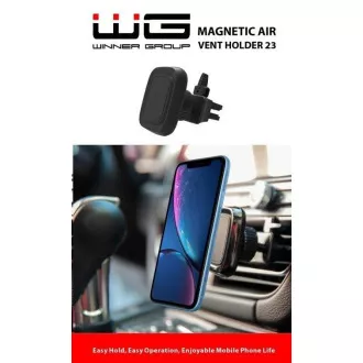 WG - Suport auto WG 23, universal, magnetic, cub, negru WG - Suport auto WG 23, universal, magnetic, cub, negru