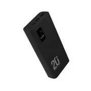 WG - Baterie externă 20000 mAh, USB-C PD 20W + USB-A QC 3.0 22.5W, neagră