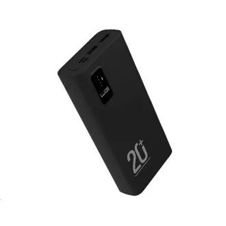 WG - Baterie externă 20000 mAh, USB-C PD 20W + USB-A QC 3.0 22.5W, neagră