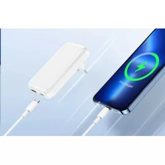WG - Încărcător de rețea GaN 2x USB, 1x USB-C 30W + 1x USB-A 18W, alb WG - Încărcător de rețea GaN 2x USB, 1x USB-C 30W + 1x USB-A 18W, alb