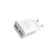 WG - Încărcător de rețea 2x USB-A 2, 4A, alb