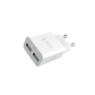 WG - Încărcător de rețea 2x USB-A 2, 4A, alb