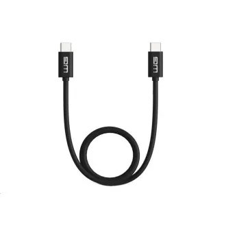 WG - Cablu de date Tip-C la Tip-C / 1m / 3A / negru