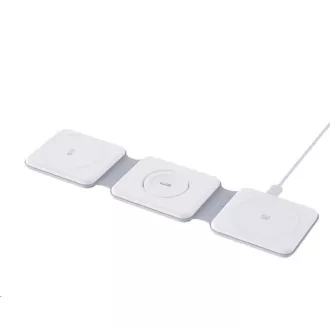 WG - Încărcător wireless WGMaxFlex 3 în 1 / Pliabil / 15W + 5W + 2,5W / WG 42 / alb WG - Încărcător wireless WGMaxFlex 3 în 1 / Pliabil / 15W + 5W + 2,5W / WG 42 / alb