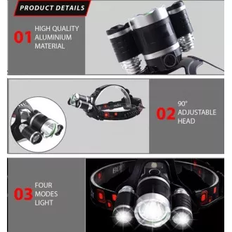 Far WG - WG2 cu LED și lumină de avertizare spate