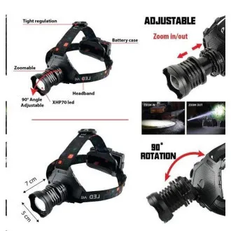 Far WG - WG3 cu LED și lumină de avertizare spate
