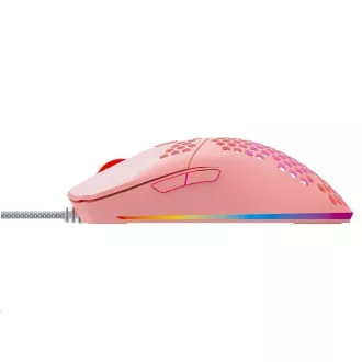 WG - Mouse de gaming cu fir WG2 / roz