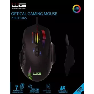 WG - Mouse de gaming cu fir WG1 / negru