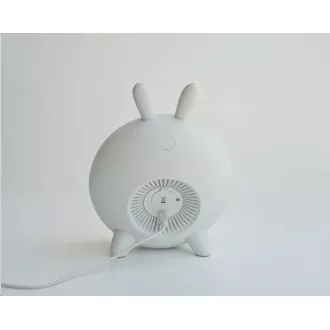 Lampă pentru copii Rabbit & Friends cu ceas deșteptător | Alb