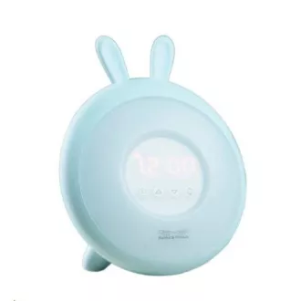 Lampă pentru copii Rabbit & Friends cu alarmă | Albastru