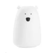 Lampă tactilă Rabbit & Friends Teddy Bear | Alb