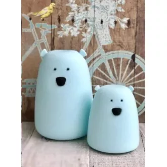 Lampă tactilă Rabbit & Friends Teddy Bear | Albastru
