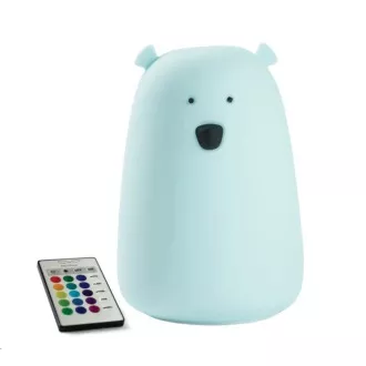 Lampă tactilă Rabbit & Friends Teddy Bear cu control | Albastru
