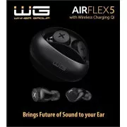 WG - Căști Bluetooth WG AirFlex 5, ENC, suport Qi, negre