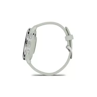 Garmin Venu® 3S, Argintiu/Grișu sălbatic, Bandă din silicon
