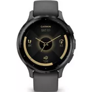 Garmin Venu® 3S, argintiu/gri, bandă de silicon
