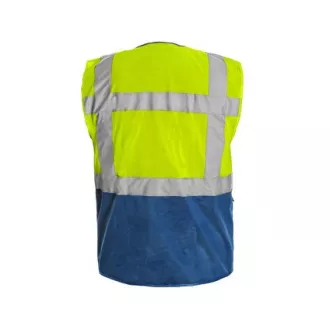 Vesta BOLTON, avertisment, galben-albastru, marimea XL