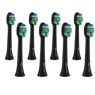 TrueLife SonicBrush Compact Heads Negru Standard Pachet de 8 bucăți