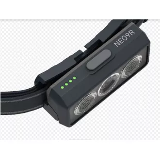 Lanternă frontală Ledlenser NEO9R, negru-gri
