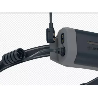 Lanternă frontală Ledlenser NEO9R, negru-gri