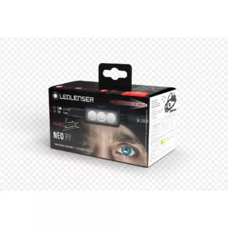 Lanternă frontală Ledlenser NEO9R, negru-gri