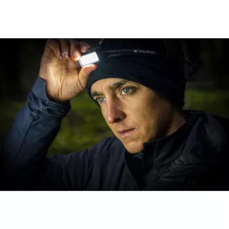 Lanternă frontală Ledlenser NEO9R, negru-gri