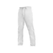 Pantaloni barbati ARTUR, albi, marimea 56