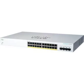 Comutator Cisco CBS220-24P-4G (24xGbE, 4xSFP, 24xPoE , 195W) Comutator Cisco CBS220-24P-4G (24xGbE, 4xSFP, 24xPoE , 195W)