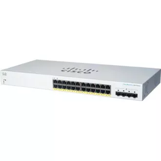 Comutator Cisco CBS220-24FP-4G (24xGbE, 4xSFP, 24xPoE , 382W)