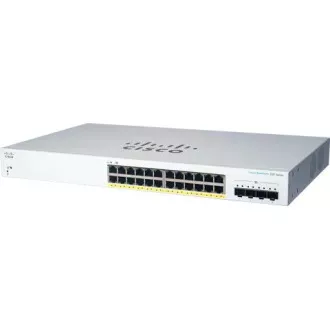 Comutator Cisco CBS220-24P-4X (24xGbE, 4xSFP , 24xPoE , 195W) Comutator Cisco CBS220-24P-4X (24xGbE, 4xSFP , 24xPoE , 195W)