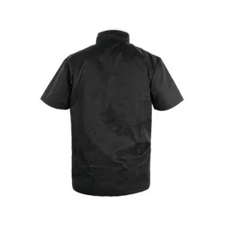Rondon CHEF cu maneca scurta, barbatesc, alb-negru, marimea 42