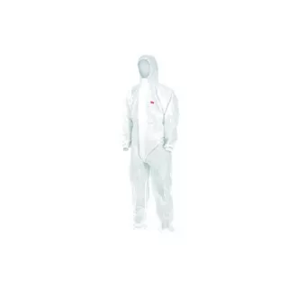 Costum de unică folosință 3M 4520, alb, mărimea L