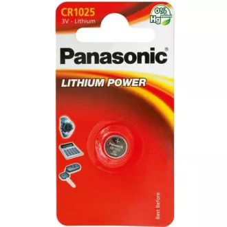 Baterie cu litiu PANASONIC (buton) CR-1025EL / 1B 3V (Blister 1buc)