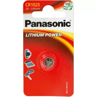Baterie cu litiu PANASONIC (buton) CR-1025EL / 1B 3V (Blister 1buc)