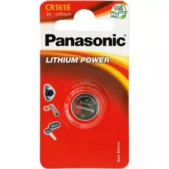 Baterie cu litiu PANASONIC (buton) CR-1616EL / 1B 3V (Blister 1buc)