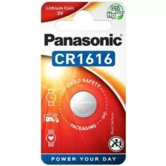Baterie cu litiu PANASONIC (buton) CR-1616EL / 1B 3V (Blister 1buc)