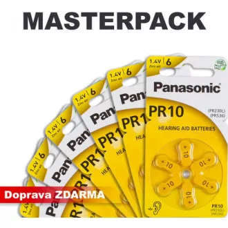 Baterie PANASONIC zinc-aer PR-230 (10) / 6LB AAA 1, 2V (Blister 6buc)