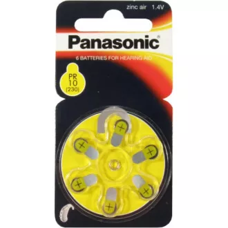 Baterie PANASONIC zinc-aer PR-230 (10) / 6LB AAA 1, 2V (Blister 6buc)
