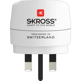 Adaptor de călătorie SKROSS UK pentru utilizare în Marea Britanie, tip G