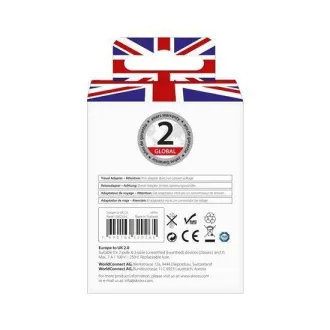Adaptor de călătorie SKROSS UK pentru utilizare în Marea Britanie, tip G