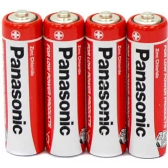 Baterii PANASONIC zinc Carbon Red Zinc R6RZ / 4P AA 1.5V (contractabil 4buc)