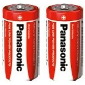 Baterii PANASONIC zinc Carbon Red Zinc R14RZ / 2P C 1.5V (contractabil 2buc)