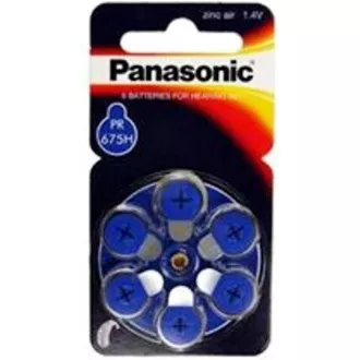 Baterie PANASONIC zinc-aer PR-675 (44) / 6LB AA 1, 2V (Blister 4buc)