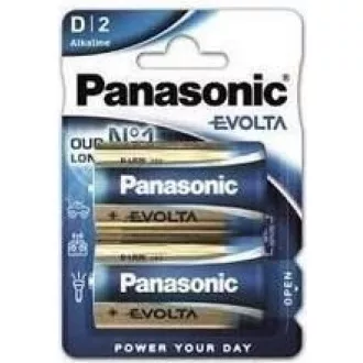 Baterii alcaline PANASONIC EVOLTA Platinum LR20EGE / 2BP D 1.5V (Blister 2buc) Baterii alcaline PANASONIC EVOLTA Platinum LR20EGE / 2BP D 1.5V (Blister 2buc)