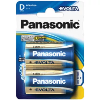 Baterii alcaline PANASONIC EVOLTA Platinum LR20EGE / 2BP D 1.5V (Blister 2buc) Baterii alcaline PANASONIC EVOLTA Platinum LR20EGE / 2BP D 1.5V (Blister 2buc)