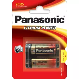 PANASONIC Litiu - baterie FOTO 2CR-5L / 1BP 6V (blister - 1buc) PANASONIC Litiu - baterie FOTO 2CR-5L / 1BP 6V (blister - 1buc)