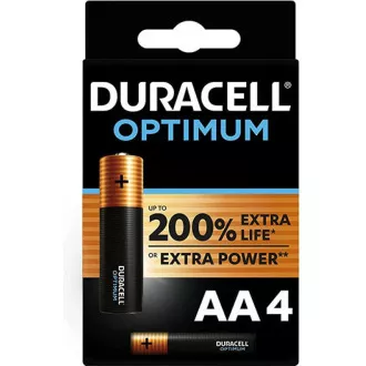 Baterii Duracell OPTIMUM AA 1500 K4, pachet de 4
