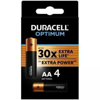 Baterii Duracell OPTIMUM AA 1500 K4, pachet de 4